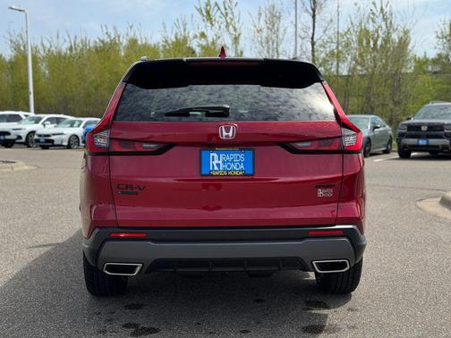 Radiant Red 2026 Honda CR-V Hybrid Sport-L AWD