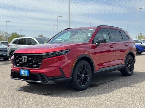 Radiant Red 2026 Honda CR-V Hybrid Sport-L AWD