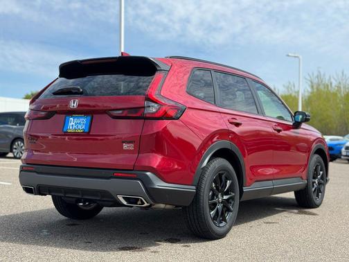 Radiant Red 2026 Honda CR-V Hybrid Sport-L AWD