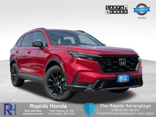 Radiant Red 2026 Honda CR-V Hybrid Sport-L AWD