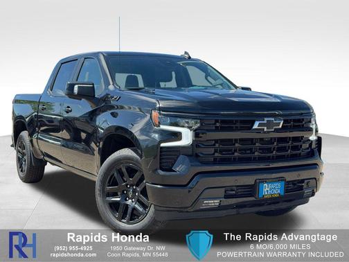 Black 2025 Chevrolet Silverado 1500 RST