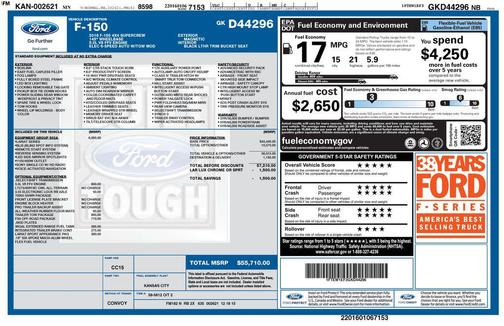 2016 Ford F-150 Lariat
