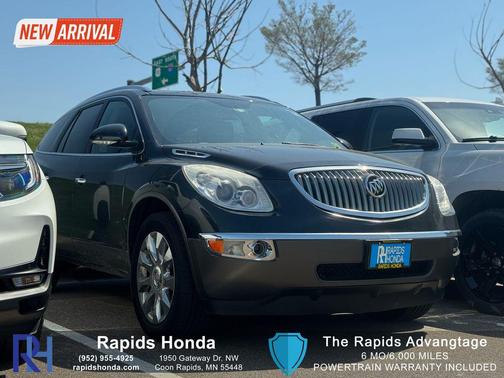 Carbon Black Metallic 2012 Buick Enclave Premium