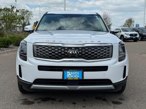 Glacial White Pearl 2021 Kia Telluride LX