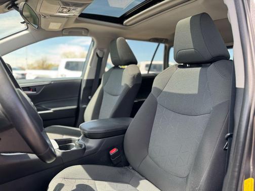 Gray 2021 Toyota RAV4 XLE