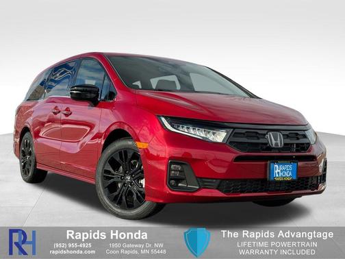 Radiant Red Metallic II 2026 Honda Odyssey Sport-L Passenger Van