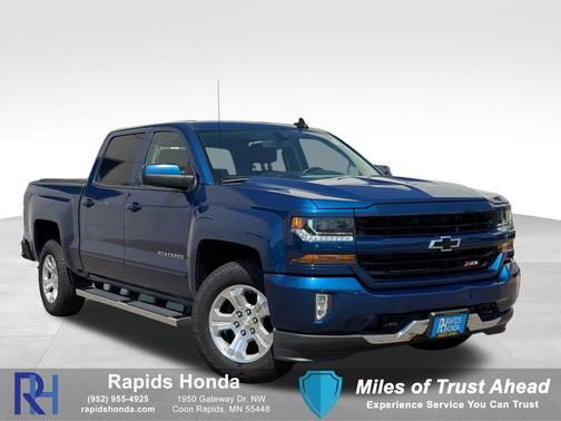 Deep Ocean Blue Metallic 2018 Chevrolet Silverado 1500 2LT
