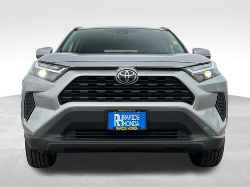 Silver Sky Metallic/Midnight Black Metallic 2025 Toyota RAV4 Hybrid XLE
