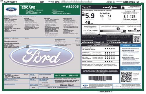 2021 Ford Escape Titanium