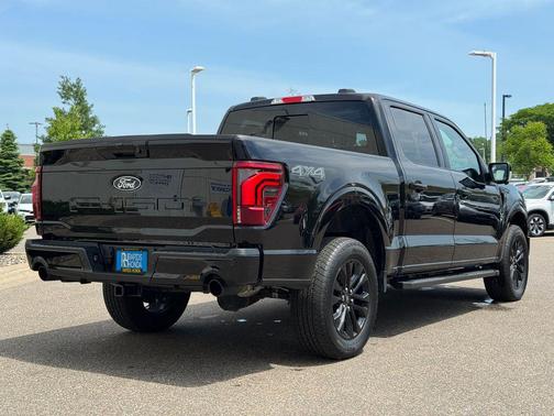 Agate Black Metallic 2025 Ford F-150 Lariat
