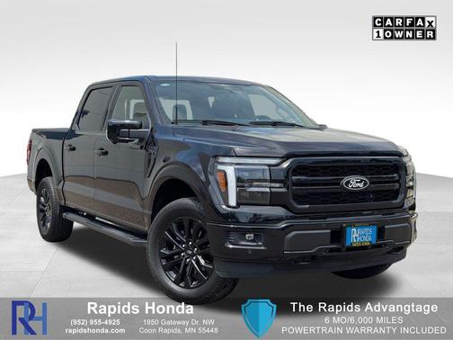 Agate Black Metallic 2025 Ford F-150 Lariat