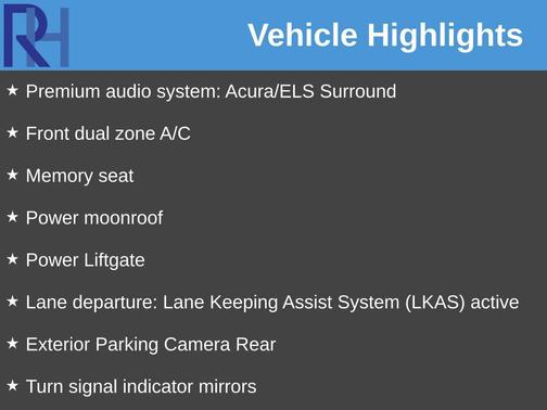 2022 Acura MDX Technology Package