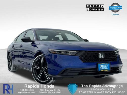 Pearl 2025 Honda Accord Hybrid Sport Sedan