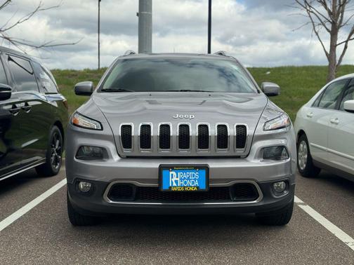 Billet Silver Metallic Clearcoat 2017 Jeep Cherokee Limited