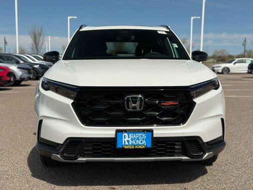 Platinum White 2026 Honda CR-V Hybrid TrailSport AWD