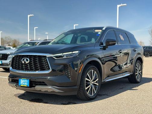 Mineral Black 2023 INFINITI QX60 SENSORY