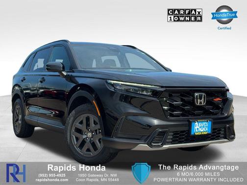 Crystal Black Pearl 2026 Honda CR-V Hybrid TrailSport AWD SUV