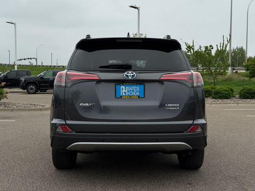 Galactic Aqua Mica 2017 Toyota RAV4 Hybrid Limited