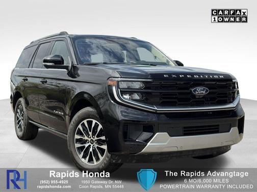 Black Metallic 2025 Ford Expedition Platinum