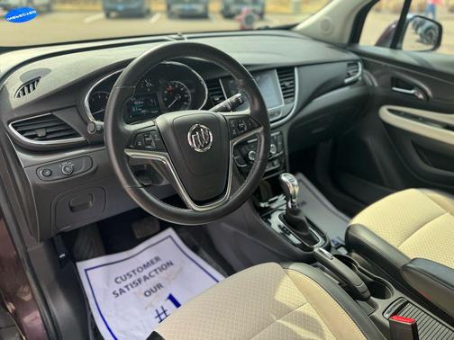 Black Cherry Metallic 2017 Buick Encore Preferred