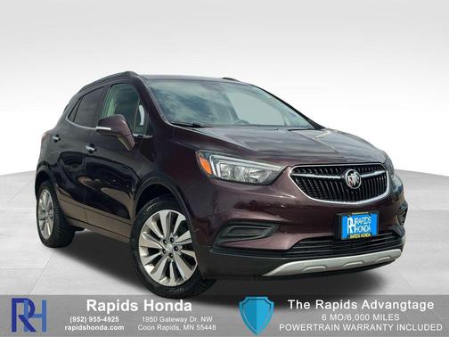 Black Cherry Metallic 2017 Buick Encore Preferred