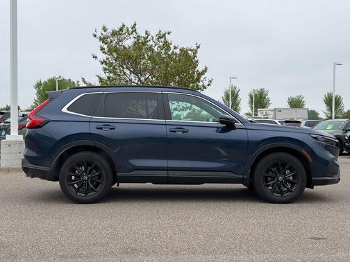 Blue 2024 Honda CR-V Hybrid Sport AWD