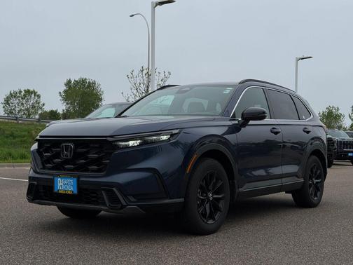 Blue 2024 Honda CR-V Hybrid Sport AWD