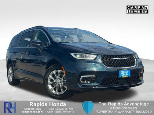 Fathom Blue Pearlcoat 2022 Chrysler Pacifica Touring L