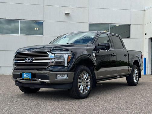 Agate Black Metallic 2025 Ford F-150 King Ranch