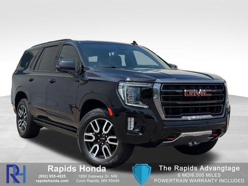 Onyx Black 2024 GMC Yukon AT4