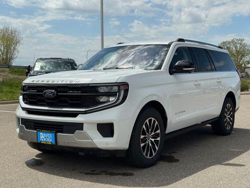 Oxford White 2025 Ford Expedition Max Platinum