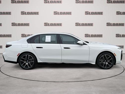 Alpine White 2025 BMW 740 xDrive