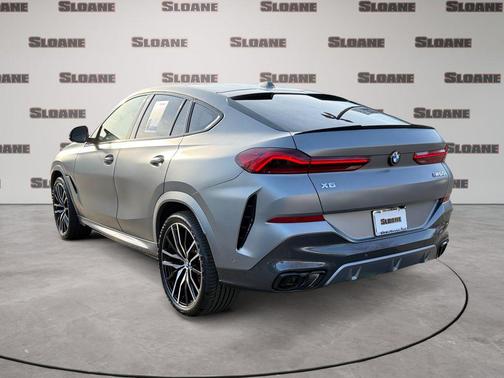 Frozen Pure Grey Metallic 2024 BMW X6 M60i