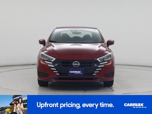 Red 2025 Nissan Versa SV