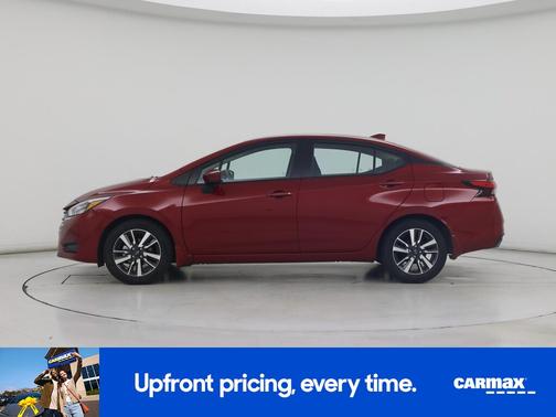 Red 2025 Nissan Versa SV