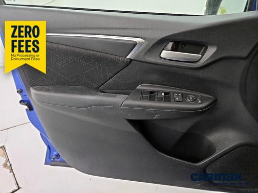 Blue 2015 Honda Fit EX