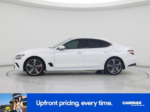 White 2025 Genesis G70 Sport Advanced
