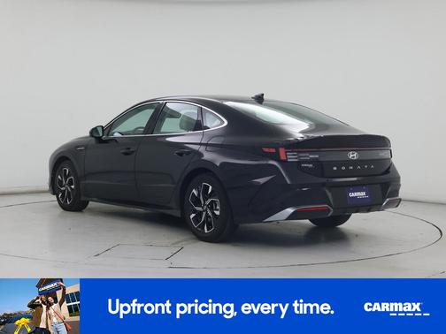 Black 2025 Hyundai SONATA SEL