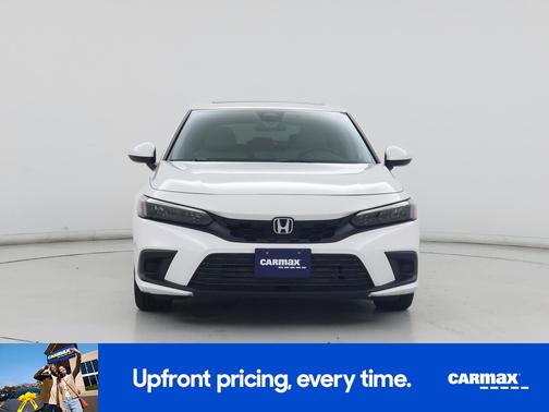 White 2023 Honda Civic EX-L