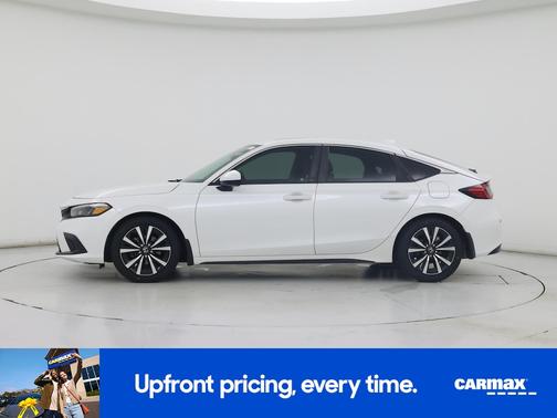 White 2023 Honda Civic EX-L