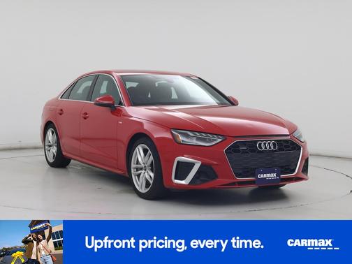 Red 2024 Audi A4 S-Line Premium Plus