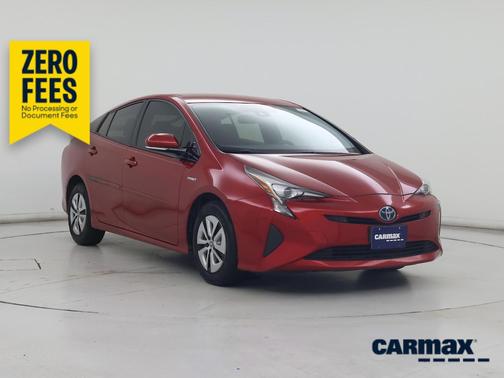 Red 2018 Toyota Prius Four Touring