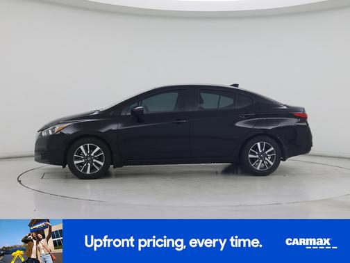 Black 2021 Nissan Versa SV