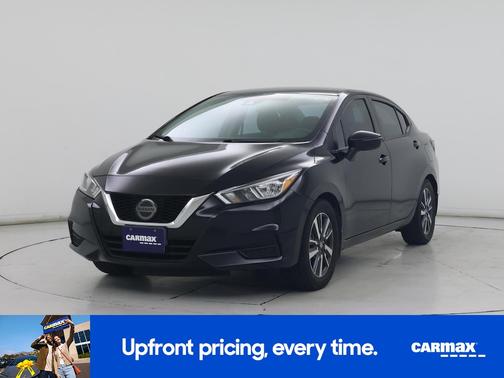 Black 2021 Nissan Versa SV