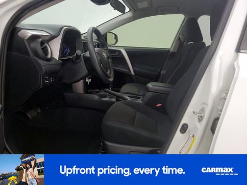 White 2018 Toyota RAV4 LE