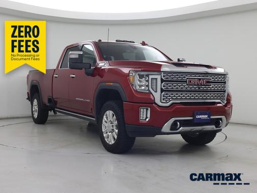 Red 2021 GMC Sierra 3500 Denali