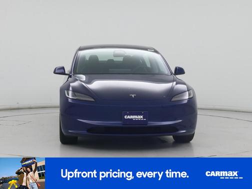 Blue 2025 Tesla Model 3 Long Range