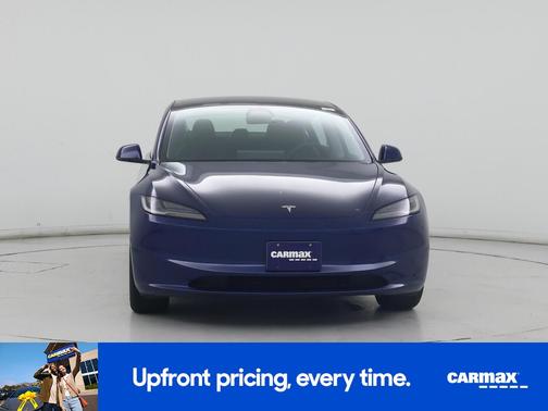 Blue 2025 Tesla Model 3 Long Range