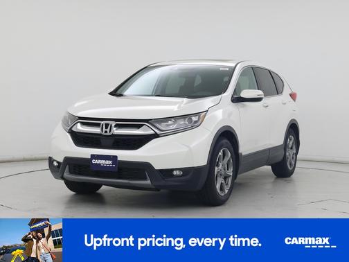 White 2018 Honda CR-V EX-L