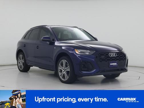 Blue 2025 Audi Q5 S-Line Premium